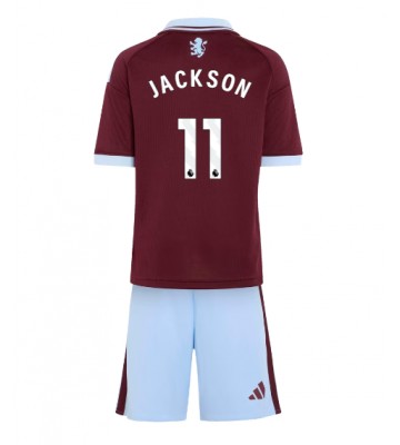 Aston Villa Nicolas Jackson #11 Hemmaställ Barn 2026-27 Kortärmad (+ Korta byxor)